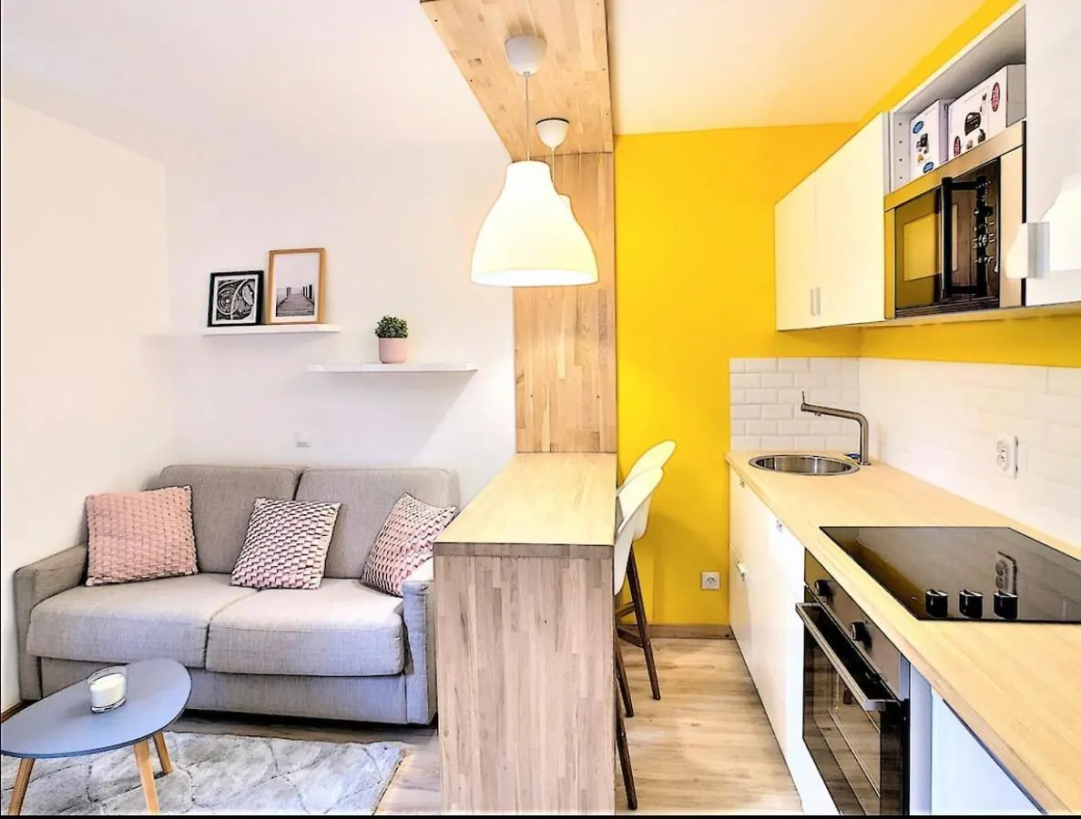 Centre Saint-Gervais Studio Jaune Moderne Proche Telecabine 2 Pers 0*, Saint-Gervais-les-Bains Frankreich