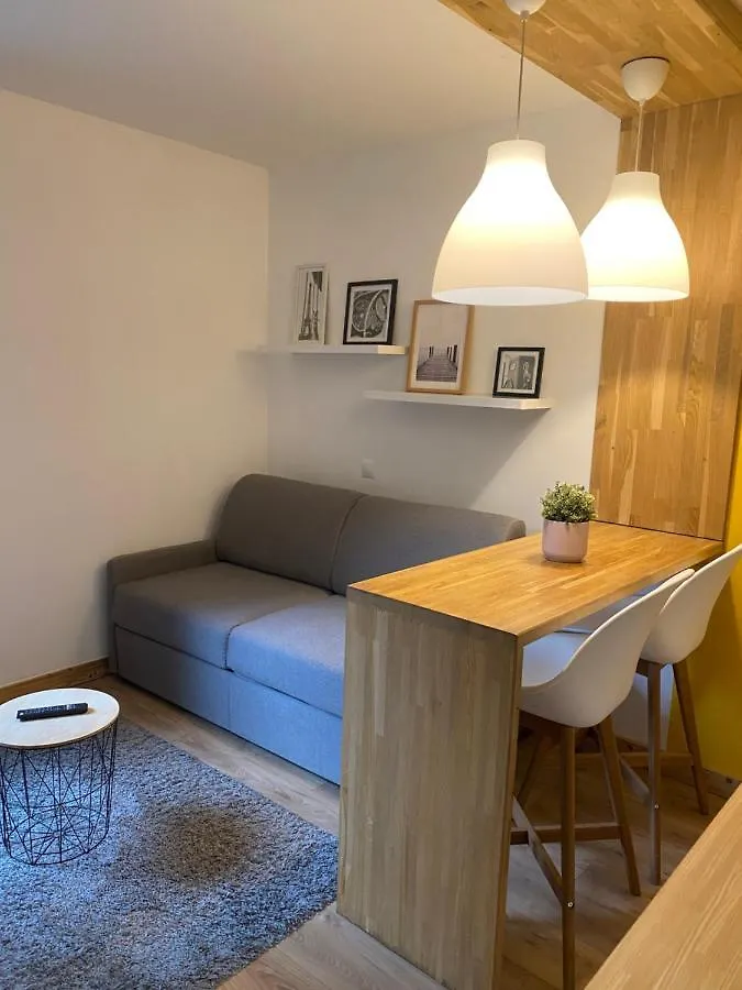 Centre Saint-Gervais Studio Jaune Moderne Proche Telecabine 2 Pers Apartment